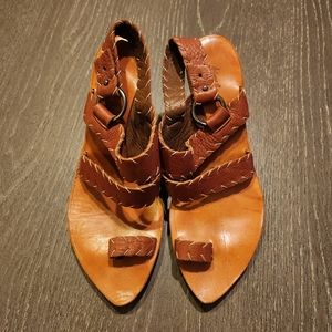 Henry Beguilen heeled sandals size 7